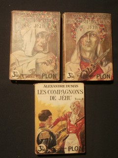 Les compagnons de Jéhu, 3 tomes