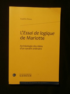 L'essai de logique de Mariotte