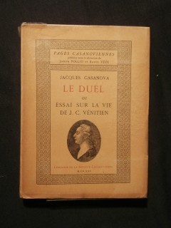 Le duel ou essai sur la vie de J.C. vénitien