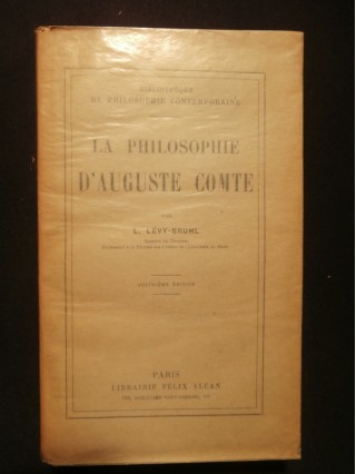 La philosophie d'auguste Comte