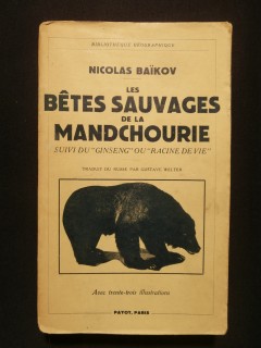 Les bêtes sauvages de la Mandchourie