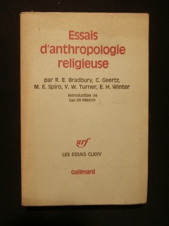 Essais d'anthropologie religieuse