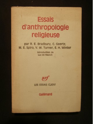 Essais d'anthropologie religieuse