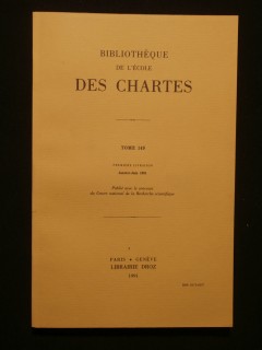 Bibliothèque de l'école de Chartes