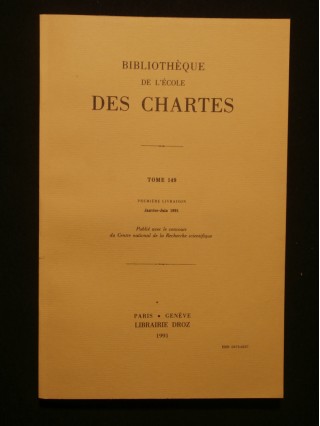 Bibliothèque de l'école de Chartes