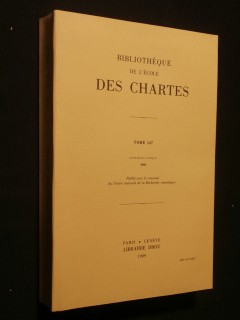 Bibliothèque de l'école de Chartes