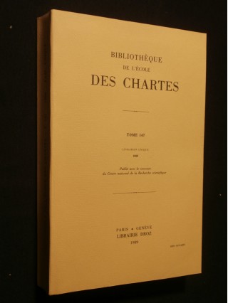 Bibliothèque de l'école de Chartes