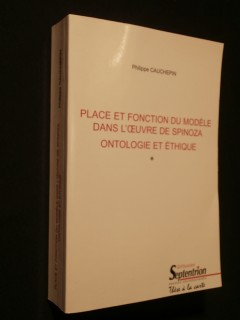 Place et fonction du modèle dans l'oeuvre de Spinoza, ontologie et ethique