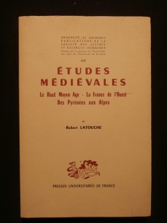 Etudes médiévales