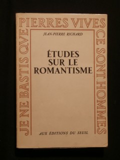 Etudes sur le romantisme