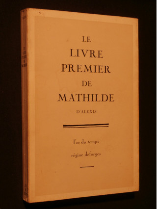 Le livre premier de Mathilde