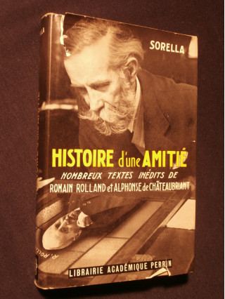 Histoire d'une amitié, Romain Rolland et Alphonse de Chateaubraind