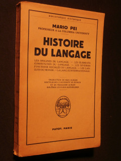 Histoire du langage