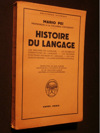 Histoire du langage