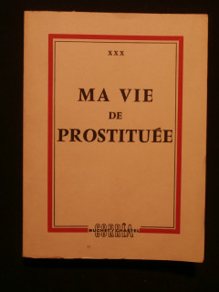 Ma vie de prostituée