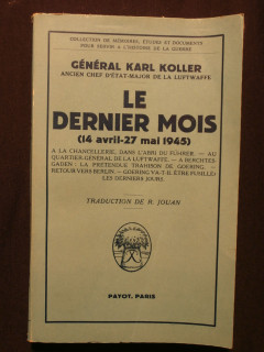 Le dernier mois (14 avril - 27 mai 1945)