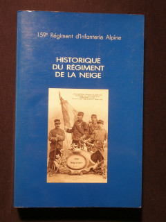 Historique du régiment de la neige, 159e régiment d'infanterie alpine