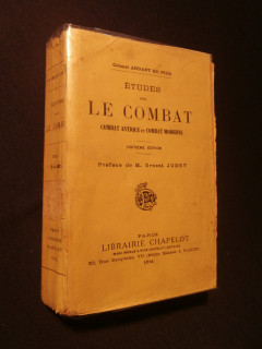 Etudes sur le combat, combat antique et combat moderne