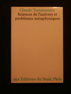 Sciences de l'univers et problèmes métaphysiques