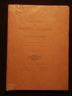 Histoire de la comtesse de Savoie