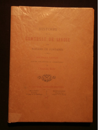 Histoire de la comtesse de Savoie