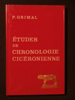 Etudes de chronologie cicéronienne