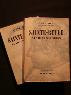 Sainte Beuve, sa vie et son temps, 2 tomes