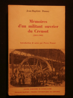 Mémoires d'un militant ouvrier du Creusot