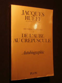 De l'aube au crépuscule, tome 1, autobiographie