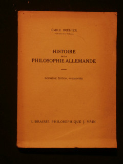 Histoire de la philosophie allemande