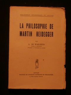 La philosophie de Martin Heidegger