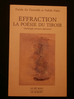 Effraction, la poésie du tiroir