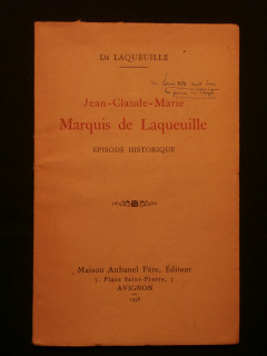 Jean Claude Marie, marquis de Laqueuille