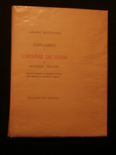 Supplément à L'homme de cour, de Baltasar Gracian