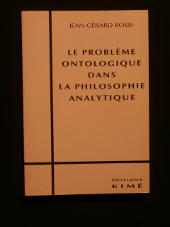 Le problème ontologique dans la philosophie analytique