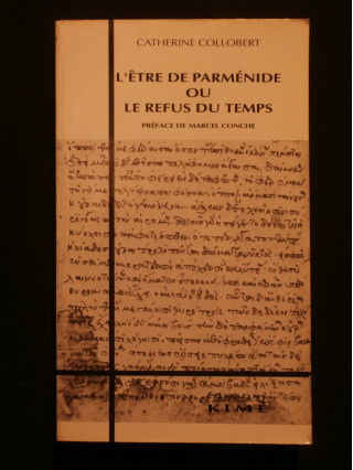 L'être de Parménide ou le refus du temps