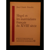 Hegel et les matérialistes français du XVIIIe siècle